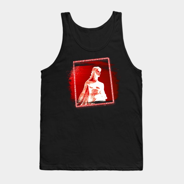 Beautiful Greek Lady Tank Top by Affectcarol